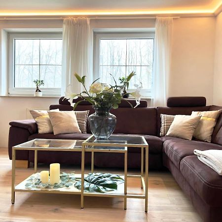Luxus Ferienhaus Erzgebirge In Alleinlage Altenberg  Exteriör bild