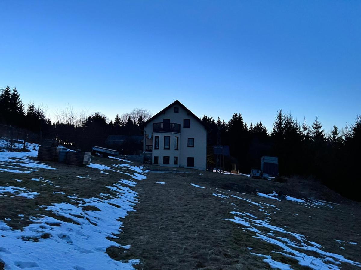 Luxus Ferienhaus Erzgebirge In Alleinlage Altenberg  Exteriör bild