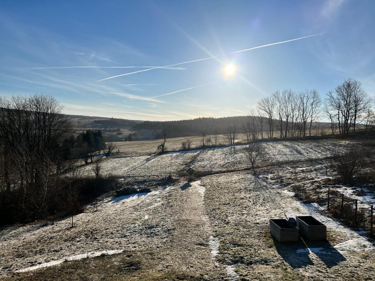 Luxus Ferienhaus Erzgebirge In Alleinlage Altenberg  Exteriör bild